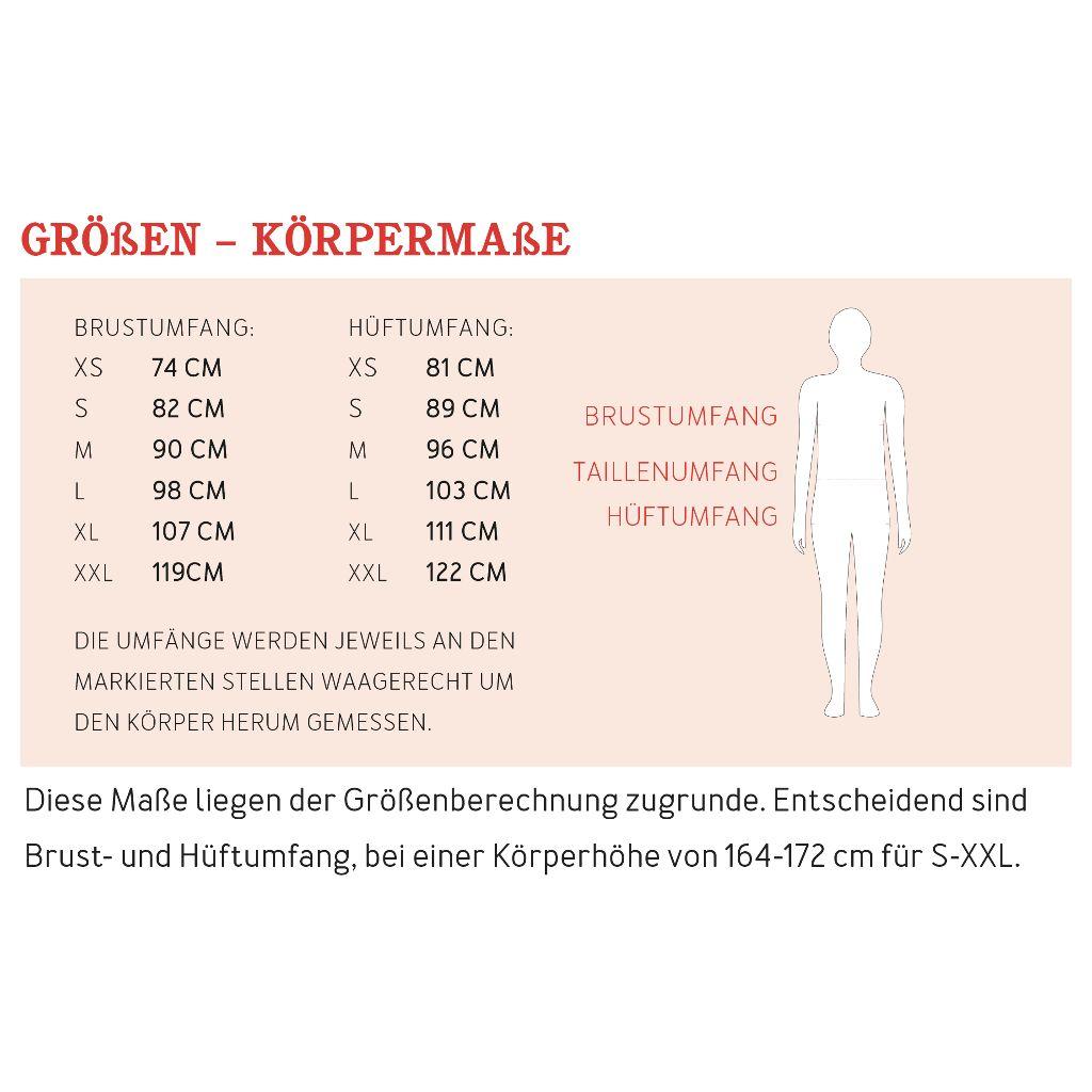 Papierschnittmuster Schlafkombi Frau Trixie XS-XXL